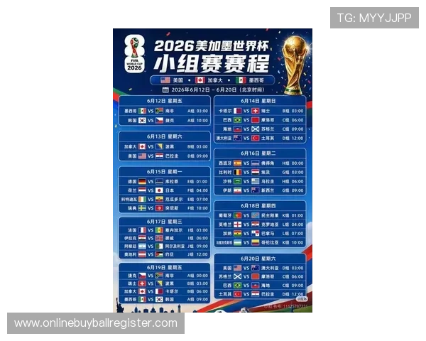 足球世界杯2026几月份举办时间安排详解及赛事日程预测